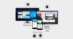 Blackvue Viewer (PC or MAC) and APP (iOS or Android)