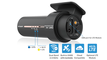 GPS, Wi-Fi and Optional LTE